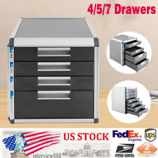 457 Drawer Desktop File Cabinet Storage Filing Cabinet With Label Lock Office