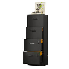 4 Drawers File Cabinet W Lock For Letter A4-sized Files Upgraded Filing Cabinet