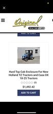New Hard Top Cab Enclosure For New Holland Tz And Case Dx 18-25hp Tractors
