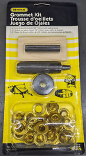 General Tools Grommet Kit - Setting Tools 24 38 Solid Brass Grommets 1260-2