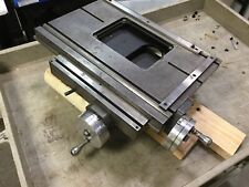 Xy Manual Positioner Travel 6 X 5 Dimensions 18 X 12 1 Axis Is Stiff