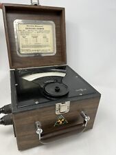 Vintage Singer Sensitive Research Model Esd-8 Electrostatic Kilo Voltmeter