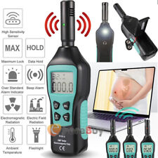Electromagnetic Radiation Tester Emf Meter Electric Magnetic Field Detector Lcd