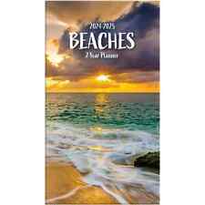 Turner 2024-2025 Beaches 2-year Pocket Planner W