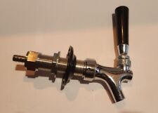 Whats On Tap 3 18 Draft Beer Stainless Steel Faucet Shank W Chrome Faucet
