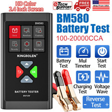 Bm580 12v Battery Load Tester Charging Tool Scanner 100-2000cca For Volvo