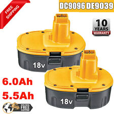 2x For Dewalt 18v 5.5ah 18 Volt Li-ion Battery Xrp Dc9096 Dc9098 Dc9099 Dw9095