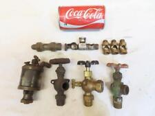 Antique Vintage Hit Miss Gas Steam Engine Brass Oiler Parts Sight Glass Valve