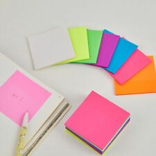Stationery Self-adhesive Sticky Notes Memo Pad Post-it Note Transparent Notepad