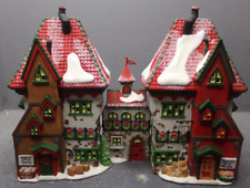 Dept 56 Christmas Snow Village Building North Pole Dolls Santas Bear Works