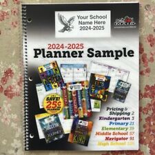 School Teacher Student Planner Sample 2024-2025 K-12 Agenda Ideas Lessons Math