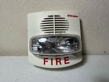 Simplex 4903-9430 Fire Alarm Hornstrobe Wall White