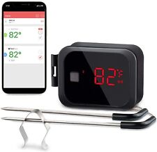Bluetooth Bbq Meat Thermometer Grill Barbecue Temperature Gauge Inkbird Ibt-2x
