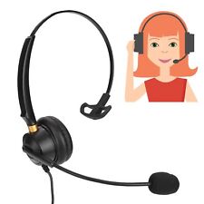 Telephone Headset 2.5mm Business Headset With Noise Cancelling Microphone Hot