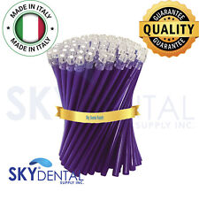 Dental Saliva Ejectors Suction Ejector Purple Clear Tips Made In Italy Up To4500