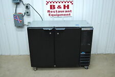 Beverage Air 48 Under Bar Two 2 Door Back Bar Refrigerator Cooler Bb48hc-1-f-b