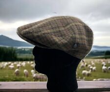 Shandon Newsboy Hat Adult Small Brown Tweed Wool Ireland Cabbie Peaky Blinders