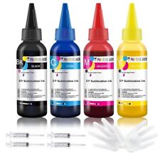 4pk Sublimation Ink With Heat Tape Refill Fit For Et-2720 St-2000 Printer Bcmy