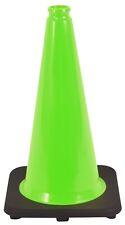 Orangegear 18 3 Lb. Black Base Lime Pvc Traffic Safety Cone