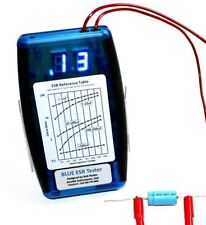 Updated Blue Esrlow Ohms Meter 0.01 Ohm To 99 Ohm For 1uf Electrolytics