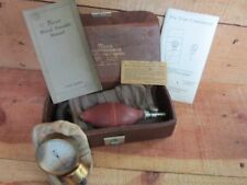 1918 Vintage Blood Pressure Sphygmomanometer Cuff Tycos Taylor Instruments Wwi