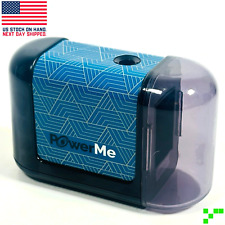 Portable Electric Pencil Sharpener Helical Blade Artist Student Home Office Safe