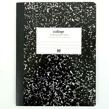 Composition Book College Ruled Paper 80 Sheets Per Notebook School Office New