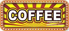 Coffee Decal 18 Concession Food Truck Catering Restaurant Vinyl Menu Stickers