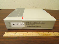 Hp 54520 54540 Oscilloscopes Programmers Reference Diskettes 54542-99014