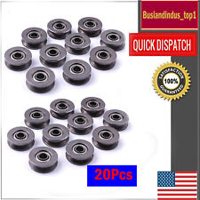 Lstopgo Ball Bearings V Groove Pulley Bearing For Rail Track Linear Motion
