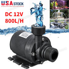 12v High Pressure Brushless Submersible Water Pump Automatic Self-priming 800lh
