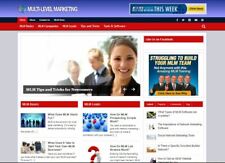 Mlm Marketing Niche Established Clickbank Affiliate Blog Website