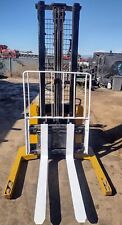 2009 Yale Forklift Walkie Stacker - Walk Behind - New Battery Only 555 Hours
