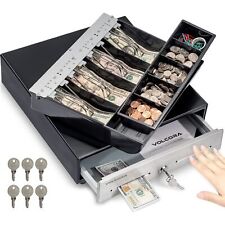 13 Manual Push Open Cash Register Drawer For Point Of Sale Pos System - Bl...