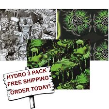 Hydro Dip Hydrographic Film Water Transfer Printing Film 2 Zombie 3 Pack