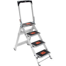 Little Giant174 Safety Aluminum Step Ladder - 4 Step