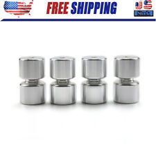 Aluminum Rollers For Utility Trailer Tailgate Lift Assist - 4 Pack