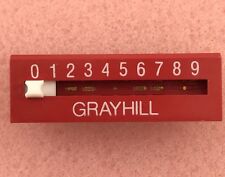 79b10 Grayhill 0-9 Binary Bcd 10 Pos. Dip Switch Linear Coded Decimal Output