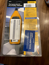 Fluke 971 Cal New Temp Humidity Meter With Calibration Cert July 2022