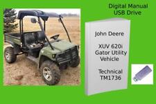 John Deere Xuv620i Gator Utility Vehicle Technical Manual See Description