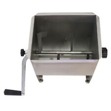 Manual Tilting Commercial Restaurant Meat Mixer With Stainless Steel Hopper 20lb