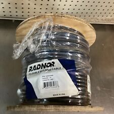Radnor Flexible Welding Cable 250 Spool 4 Awg Str Black