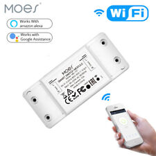 Moes Wifi Smart Switch Module Light Diy Wireless Remote Control Alexa Google App