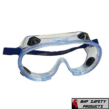 Safety Goggles Over Glasses Lab Work Protective Eyewear Chemical Splash 1pair