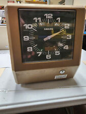 Amano Tiime Clock 6800 6833 Military Time And 100ths May 28 15.98
