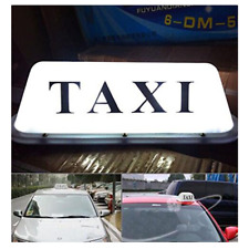 Magnetic Taxi Cab Roof Top Illuminated Sign Topper Car 12v Waterproof Cab Roofus