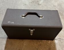 Kennedy Machinist Tool Box With Tray Brown Handle 19 Very Good Used Condition