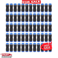 60pcs Straight Push Pneumatic Connectors Air Line Quick Connect Fittings Kit New
