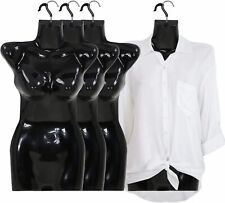 4pcs Female Mannequin Torso Dress Form Sewing Manikin 27 Inch Half Body Modle
