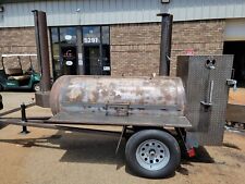 Fire N Steel Pitmaster Custom Bbq Smoker Grill Trailer Mobile Catering Business